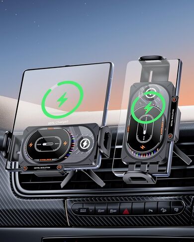 15W Fast Charging Wireless Car Charger Mount for Z Fold 7 6 5 4 3 2 in Saudi Arabia