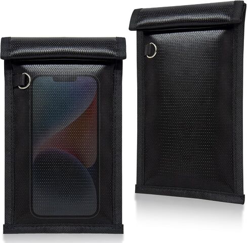 yaokvide Large Faraday Bags - 5 Pack Faraday Cages for Laptops & Tablets & Phones & Car Keys, Faraday Key Fob Protector, Fireproof & Waterproof Anti-Theft Signal Blocking Pouch in Saudi Arabia
