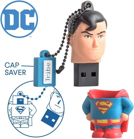 USB stick 16 GB Superman - Original DC Comics 2.0 Flash Drive, Tribe FD031501, clear in Kuwait