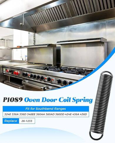P1089 26-1233 Oven Door Coil Spring Fit for Southbend Ranges in Saudi Arabia