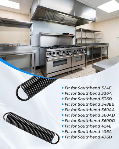 P1089 26-1233 Oven Door Coil Spring Fit for Southbend Ranges in Saudi Arabia