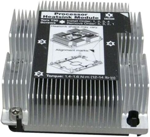 C'EsTBon LINGFE Original Heatsink Fan Kit Heatsink 01KP657 Cooling Fan 01KP696 Compatible for Lenovo ThinkSystem SR630 Server Radiator Assembly DFPJ0456B2U Joyous (Color : Heat Sink) in Saudi Arabia