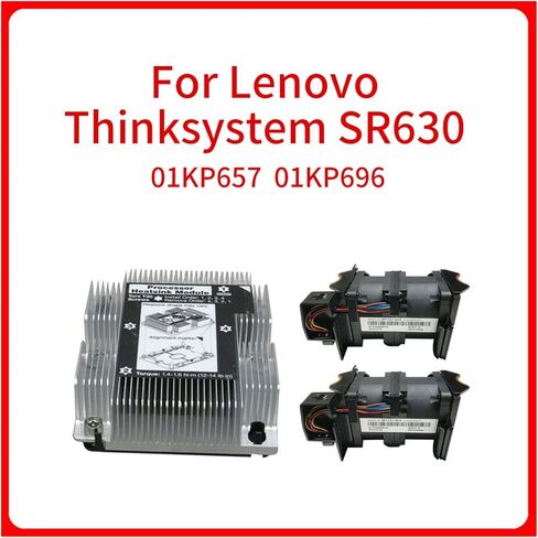C'EsTBon LINGFE Original Heatsink Fan Kit Heatsink 01KP657 Cooling Fan 01KP696 Compatible for Lenovo ThinkSystem SR630 Server Radiator Assembly DFPJ0456B2U Joyous (Color : Heat Sink) in Saudi Arabia