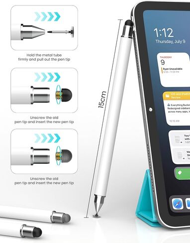 قلم MEKO Stylus لشاشة اللمس، قلم لوحي عالمي 3 في 1 in Kuwait