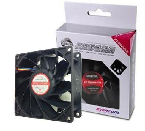 Evercool 92x92x38mm High Speed PWM Fan EC9238H12BP in Saudi Arabia