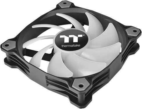 Thermaltake Pure Plus 12 RGB TT Premium Edition 120mm Software Enabled Circular 9 Controllable LEDs RGB PWM Case Radiator Fan 3Pack, TT RGB PLUS Software, AI Interactive Voice Control CL-F063-PL12SW-A in Kuwait