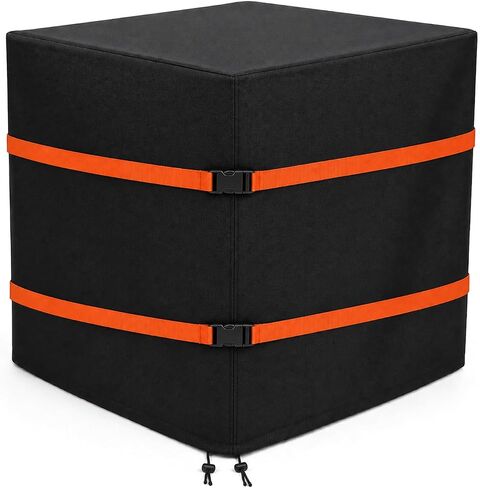 34" Down Draft Evaporative Cooler Cover with 2 Straps,Bright Orange Buckles in Kuwait