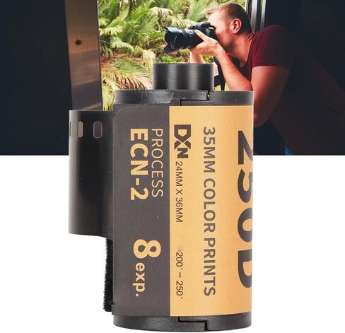 Tyenaza 8 Sheet 35mm Color Print Film, Waterproofs HD Camera Color Negative Film for 135 Camera in Saudi Arabia