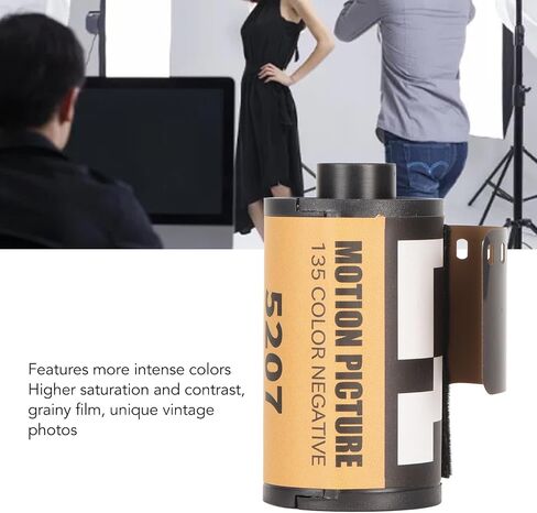 Tyenaza 8 Sheet 35mm Color Print Film, Waterproofs HD Camera Color Negative Film for 135 Camera in Saudi Arabia