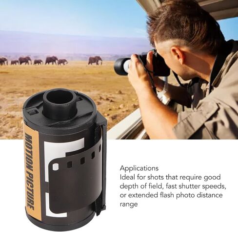 Tyenaza 8 Sheet 35mm Color Print Film, Waterproofs HD Camera Color Negative Film for 135 Camera in Saudi Arabia