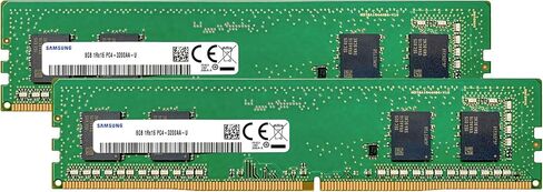 Samsung 16GB (2x8GB) DDR4 3200MHz PC4-25600 (PC4-3200AA) CL22 UDIMM 1Rx16 Single Rank 1.2V Non-ECC DIMM 288-Pin Desktop PC RAM Memory in Kuwait