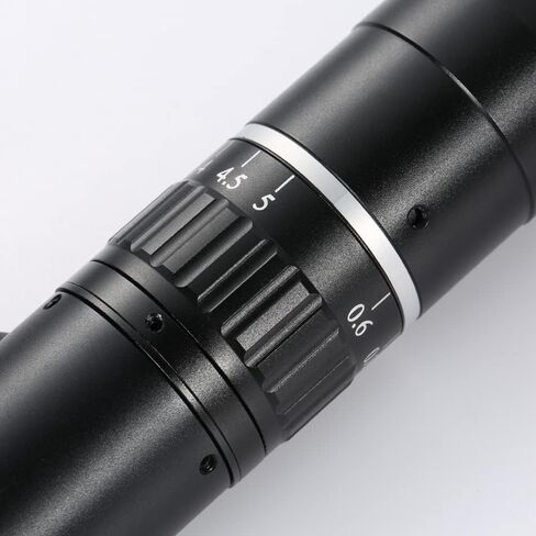 Industrial Video Microscope C-Mount Lens 500X 1000X Full Focus Large Magnification Magnifier Coaxial Point Light Source Lens (Color : Monocular lens, Size : 500X) in Kuwait