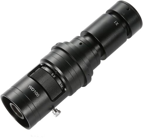 200X 500X 1000X 0.7X-5X Adjustable Magnification C Mount Zoom Lens For HDMI VGA USB Industrial Video Microscope Camera (Color : 0.3X) in Kuwait