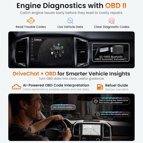 ATOTO S8L 7inch AI Android Double Din Car Stereo, w/OBD, 4G SIM+WiFi,4G+64G in Saudi Arabia