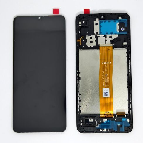 for Samsung Galaxy A12 Screen Replacement 6.5 inch A125U a125a a125w LCD Display digitizer Touch Screen Assembly with Repair Tools (SM-A12 Screen with Frame) in Saudi Arabia