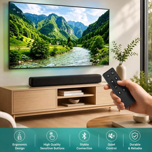 Replacement Remote Compatible with Bose Solo 5 10 15 Series II Soundbar IR Control TV Speaker TV Sound System, No Pairing, Just Add CR2032 Coin Cell in Saudi Arabia