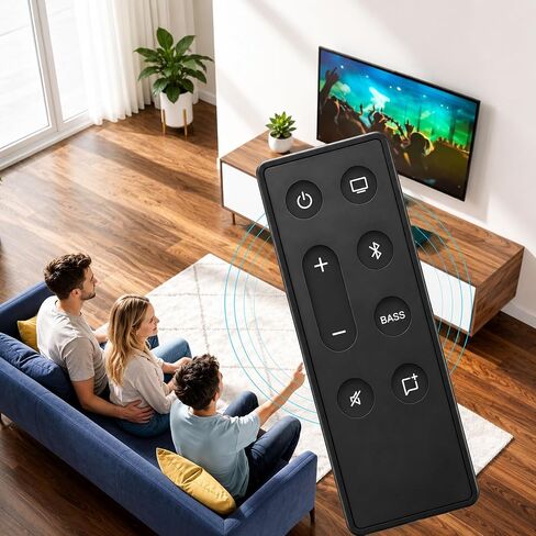 Replacement Remote Compatible with Bose Solo 5 10 15 Series II Soundbar IR Control TV Speaker TV Sound System, No Pairing, Just Add CR2032 Coin Cell in Saudi Arabia