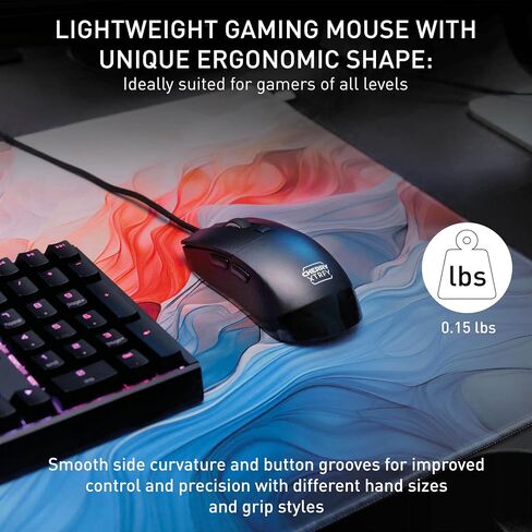 CHERRY XTRFY M50 Wired Gaming Mouse (Wired, Black) in Kuwait