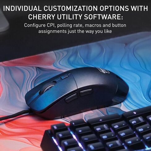 CHERRY XTRFY M50 Wired Gaming Mouse (Wired, Black) in Kuwait
