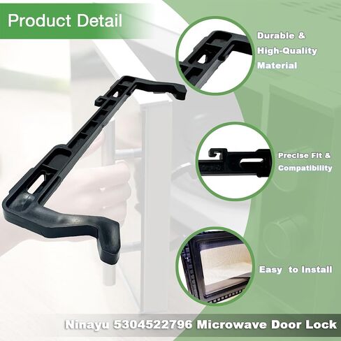 Upgrade 4-Pack 5304522796 Microwave Door Latch in Kuwait