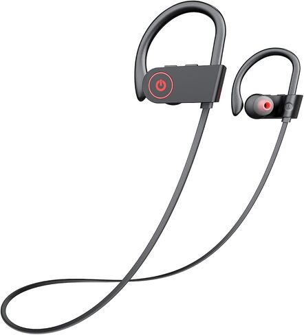 Bluetooth Headphones,Wireless Earbuds IPX7 Waterproof Sports Earphones 15H Playtime with Mic HD Stereo Sound Sweatproof in-Ear Earbuds Sound Isolation Headsets Gym Running Workout in Saudi Arabia