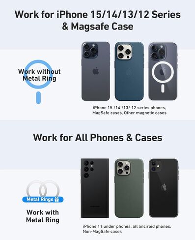 Tesla Phone Mount, [Strong Magnets & Super Stable ] Tesla Phone Holder Model 3/Y Accessories for Tesla Screen, for Magsafe Car Mount Can Be Adjusted 360° fits iPhone 15 14 13 12 Pro Max (TeslaMOUNT 2) in Kuwait