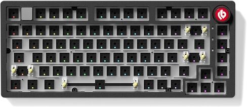 LEOBOG Hi75C Upgraded Wired Mechanical Keyboard Kit – Aluminum Alloy 75% in Kuwait