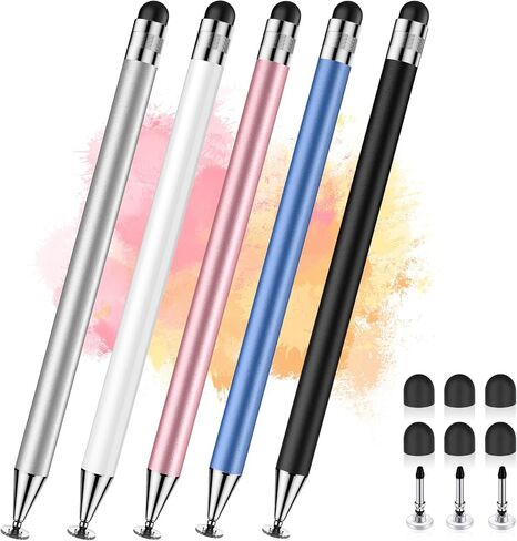 DIGIROOT 2-in-1 iPad Stylus,9mm Comfort Grip Stylists Pen for Touch Screens in Kuwait