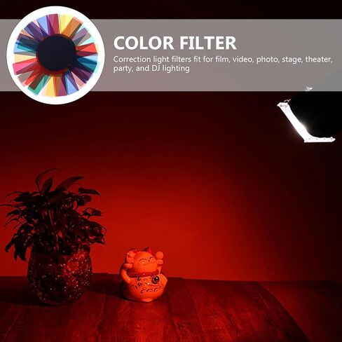 20pcs Camera Light Filter Board Color Correction Accessory PVC in Kuwait