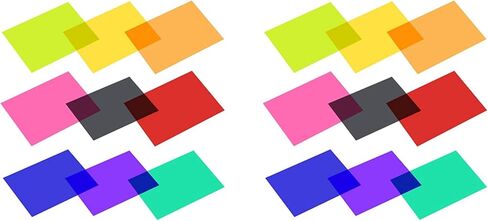 Gel Light Filter Color Correction Overlays for Film Photo Stage in Kuwait