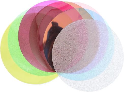 8pcs Colour Filter Sheet PVC Light Colour Filter for Color Correction in Kuwait