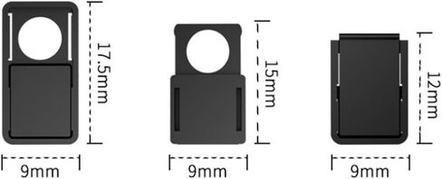 Balacoo 3pcs Plastic Webcam Cover Slider Privacy Protector for Laptop and Computers, Heat Resistant Camera Cover Sticker, Ultra-Thin Design for Webcam Security in Kuwait
