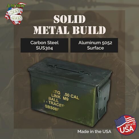 Ammo Can Man M2A1 50 Cal Ammo Can Grade 2 (Pack of 3) - Various Stenciling in Saudi Arabia