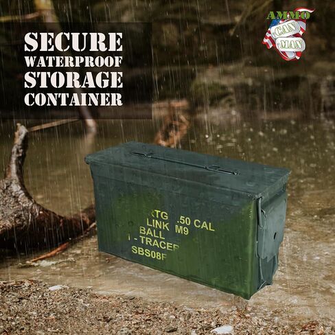 Ammo Can Man M2A1 50 Cal Ammo Can Grade 2 (Pack of 3) - Various Stenciling in Saudi Arabia