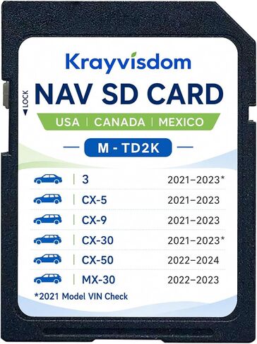 بطاقة SD للملاحة TD2K66EZ1C لمازدا (2021-2024)، نظام تحديد المواقع العالمي (GPS) داخل لوحة القيادة in Kuwait