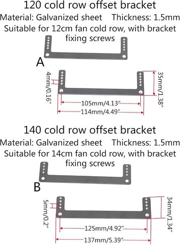 Mounting Bracket,RB-001 Radiator Offset Mounting Bracket Black 011D & 011 Air in Kuwait