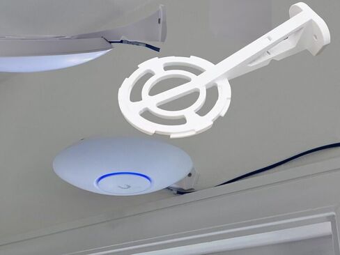 Unifi Ubiquiti Horizontal Wall Mount Stand for U6 Pro & U6+ Access Point in Saudi Arabia