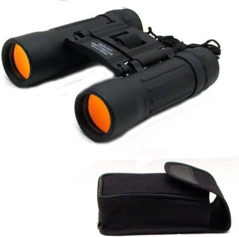 Black 10x25 Binoculars Ruby Coated Lens Golfing Sports in Kuwait