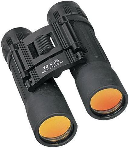 Black 10x25 Binoculars Ruby Coated Lens Golfing Sports in Kuwait