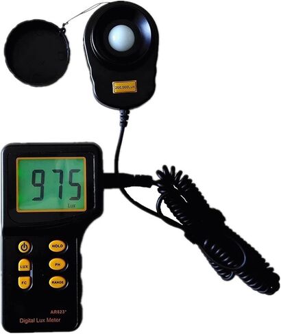 Light Meter, AR823 Split Illuminance Meter Photometer Light Brightness Detector(2) in Saudi Arabia