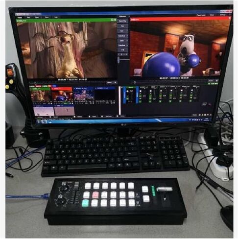 SMC755-VMIX Switcher Live Broadcast, Artifact MIDI Keyboard Director Recording Station in Saudi Arabia