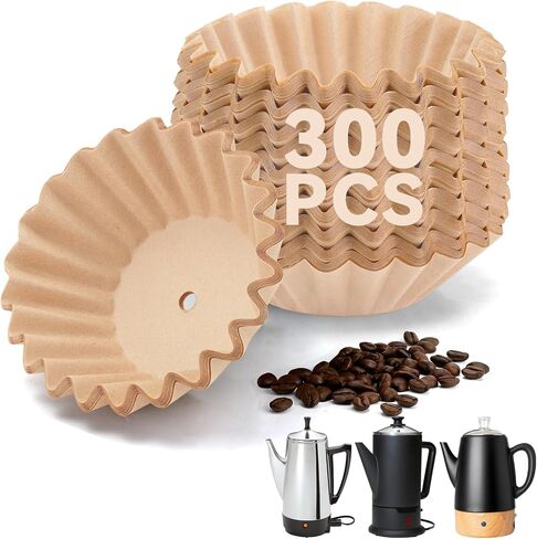 300 Pcs Percolator Coffee Filters for Presto Coffee Percolator 12 Cup in Saudi Arabia