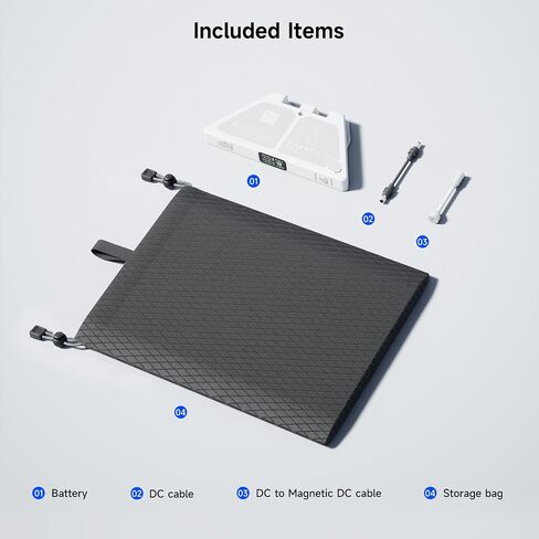 Starlink Mini Battery Pack 99Wh, Portable Power Supply, 3 Charging Options in Saudi Arabia