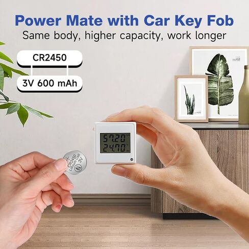 CR2450 Lithium Battery 3 Volt 600mAh Coin Button Cell 100 Pack in Kuwait
