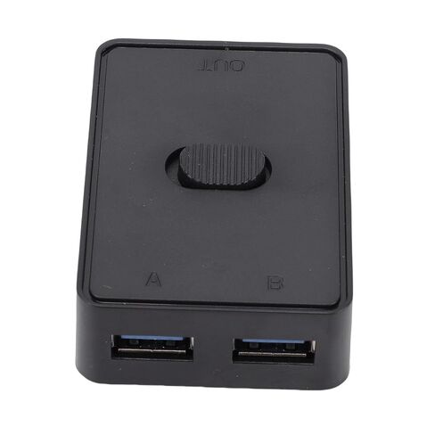 USB 3.0 Switch Selector, 2 Computers Share 1 Printer USB Switcher, Seamless Switching High Speed Data Transfer Switcher, Ideal for PC, Laptop, Keyboard, Mouse & Scanner Plug and in Kuwait