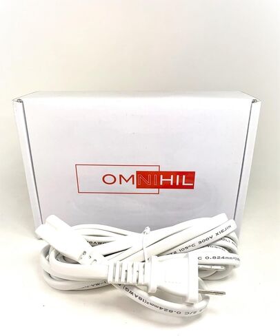 OMNIHIL 10ft White AC Power Cord Compatible with Bose - TV Speaker Bluetooth Soundbar Model:838309-1100 in Kuwait