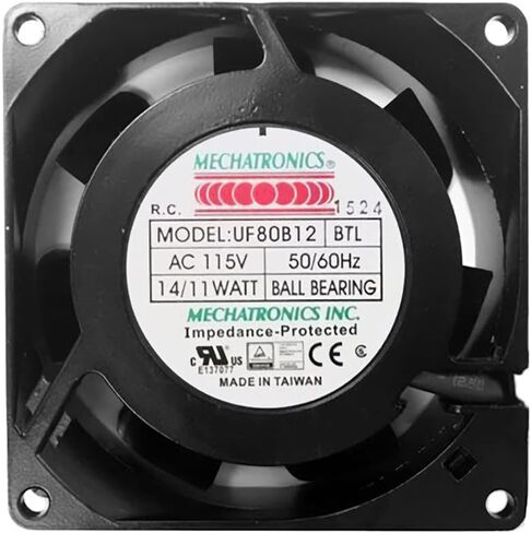 Mechatronics 92x92x38mm High Speed AC Fan UF92AM12-BTHR-F in Kuwait