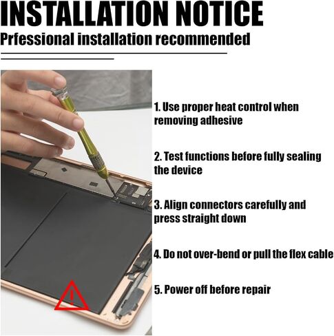 2PCS for iPad mini 5 Screen Adhesive Replacement for iPad mini 2019 7.9 in 5th Gen Front Touch Panel LCD Bezel Frame Pre-Cut Tape Sticker Glue Compatible with: A2133 A2124 A2126 A2125 in Saudi Arabia