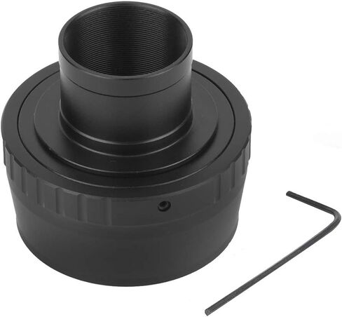 T2-NX Camera Lens Adapter Ring 1.25 Inch Aluminum Alloy Adjustable Metal Adapter for NX Mount Cameras and Telescope Eyepiece Port in Kuwait