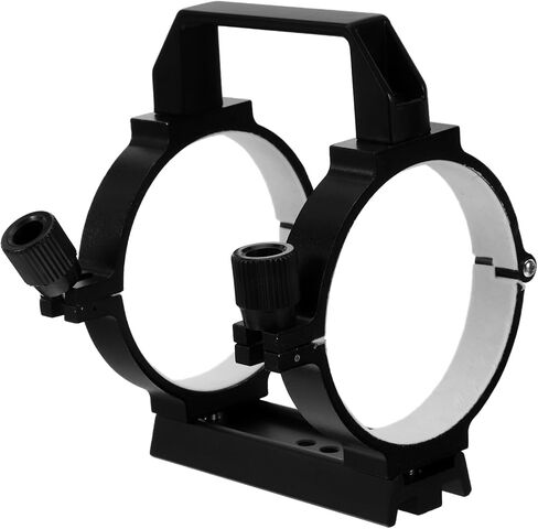 Uonlytech Metal Telescope Tube Clamp Ring with Quickrelease Design and Secure Stable Mounting, M6 and 1/4 Thread Hole, for Lunar Observation and Stargazing in Kuwait